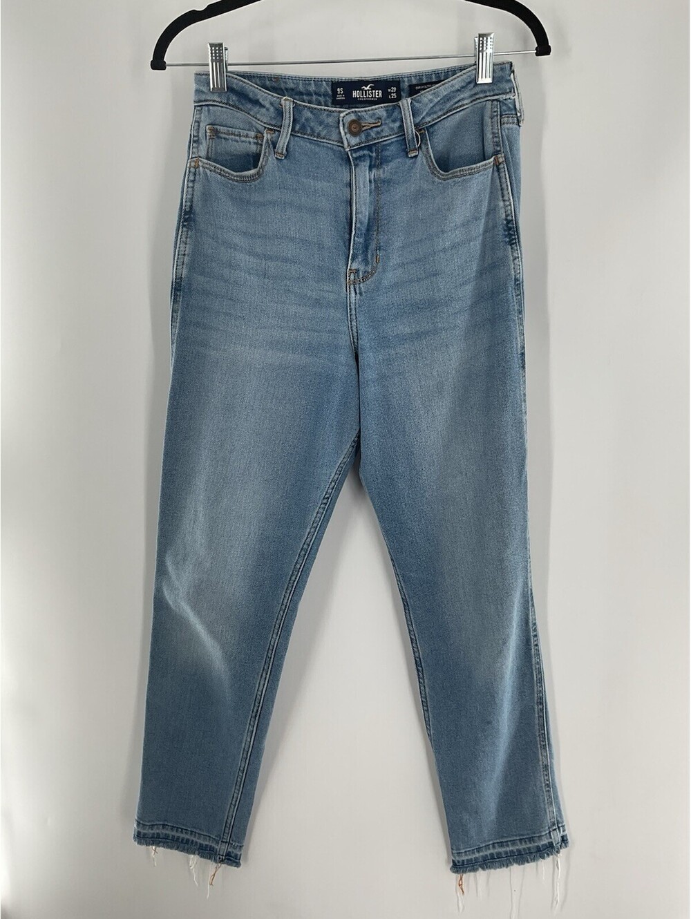 Hollister California Women’s 9S 29×25 Mom Jeans High Rise Stretch 132